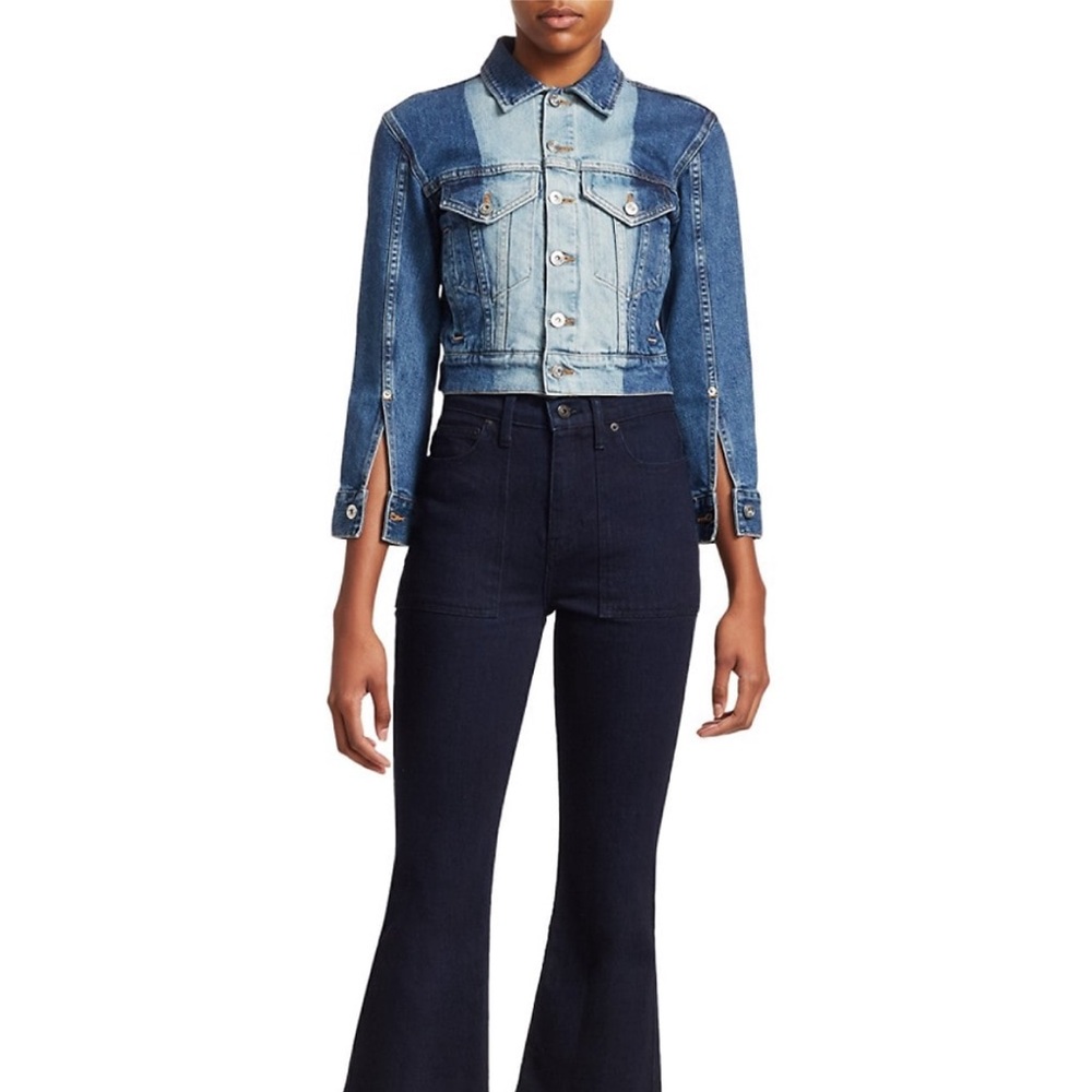 Proenza Schouler White Label
Two-Tone Denim Jacket - Picture 4 of 7